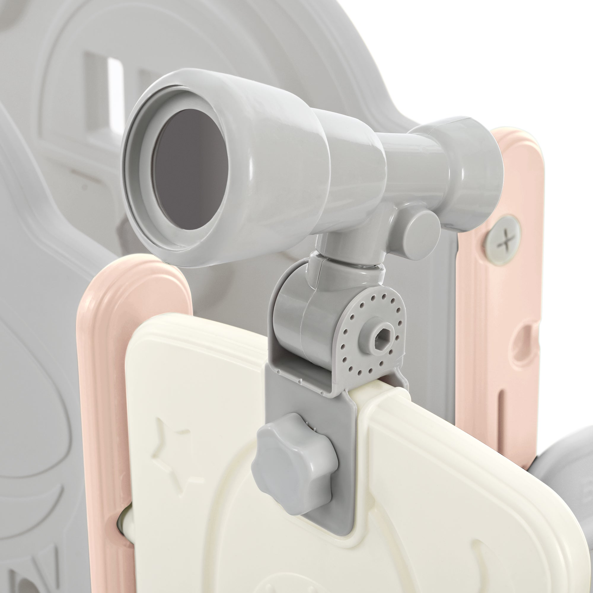 Kids 7-in-1 Slide Playset - Freestanding Spaceship Adventure