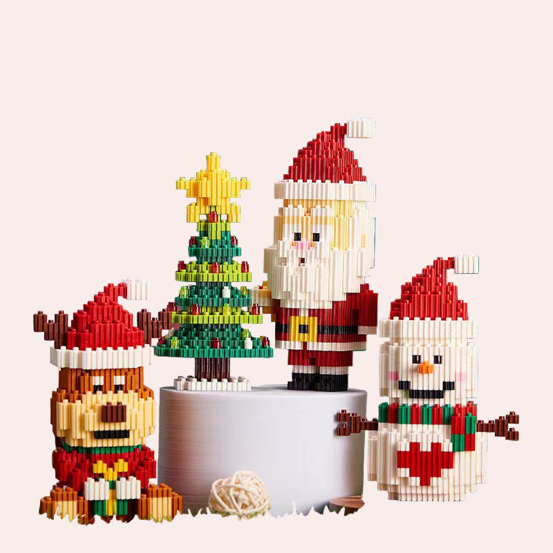 Christmas Tandem Building Blocks Set