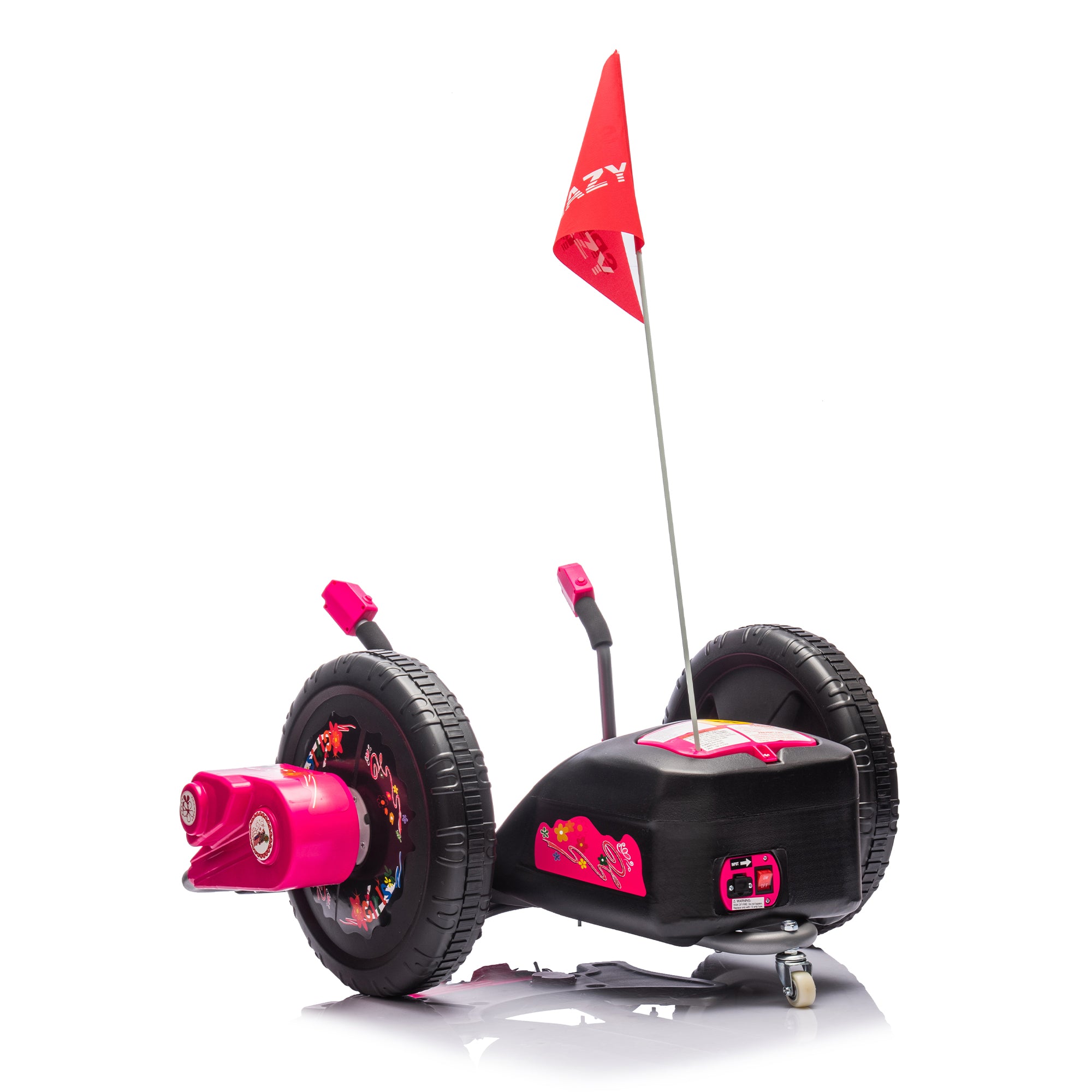 12V Kids Ride-On Electric Toy Car in Pink