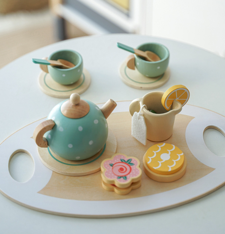 Wooden Afternoon Tea Dessert Set