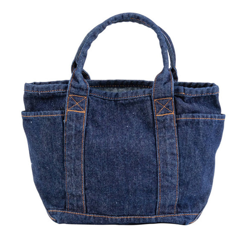 Snoopy Denim Canvas Handbag