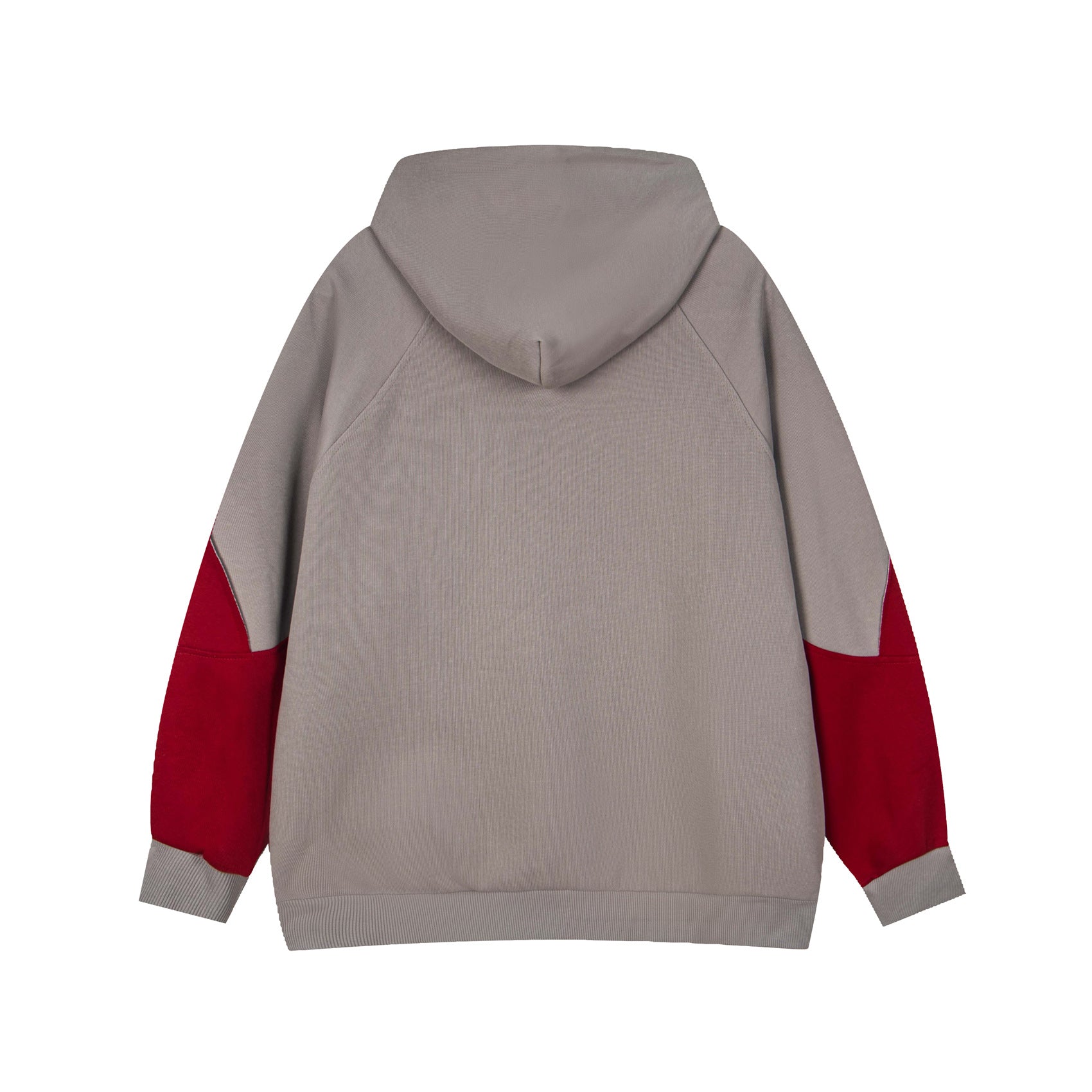 Retro Snoopy Cartoon Print Color Block Hooded Sweatshirt