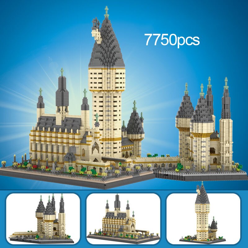 Hogwarts Castle 3D Model - Micro World Famous Architecture