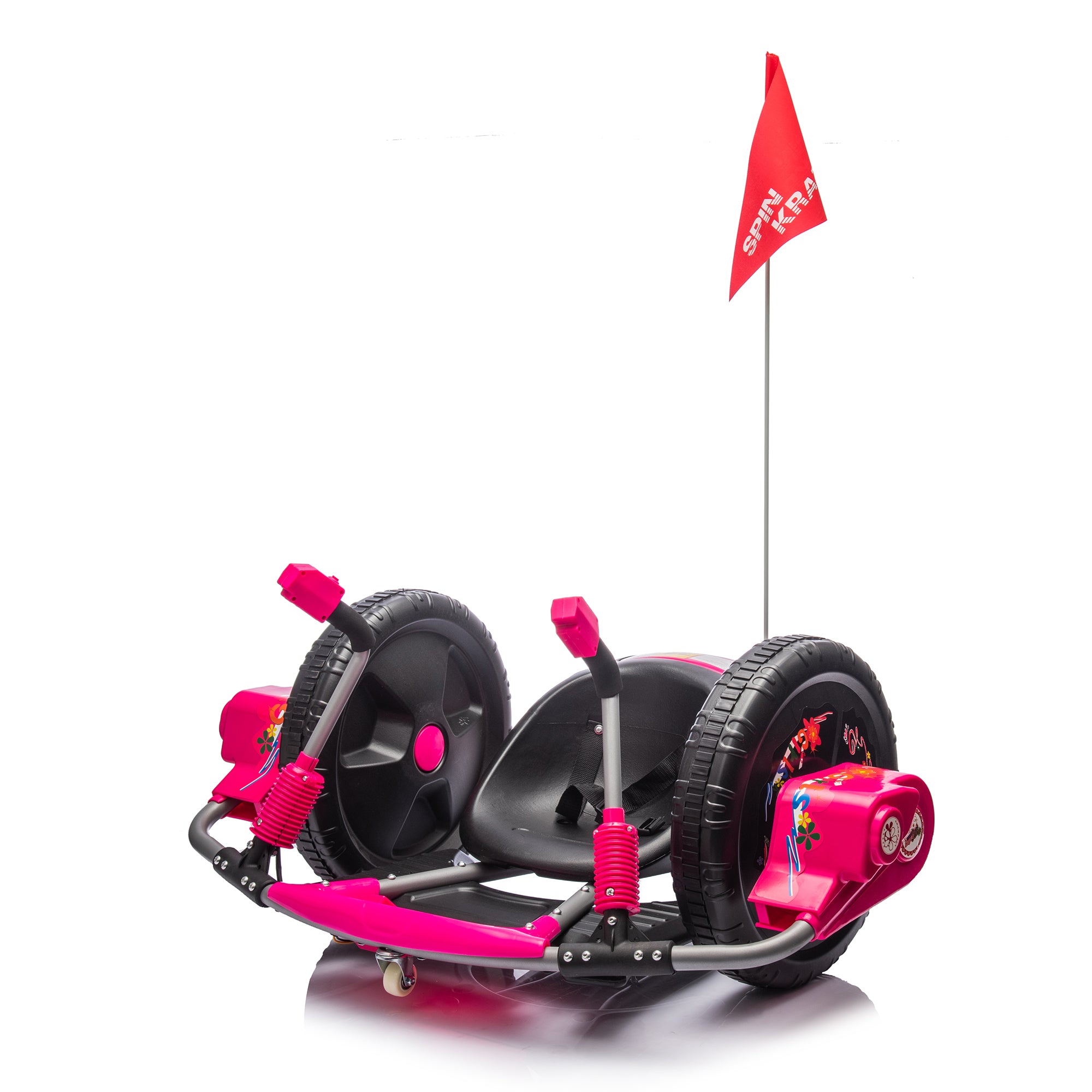 12V Kids Ride-On Electric Toy Car in Pink