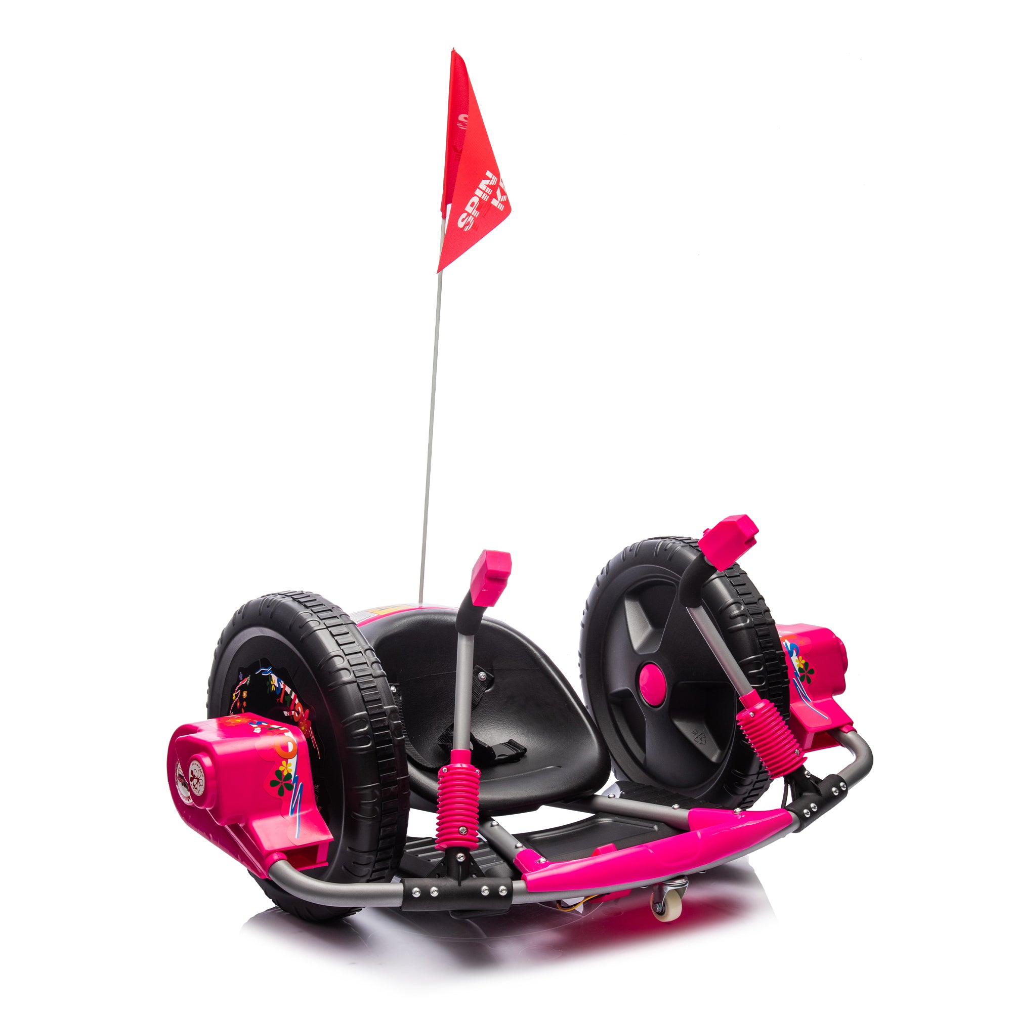 12V Kids Ride-On Electric Toy Car in Pink