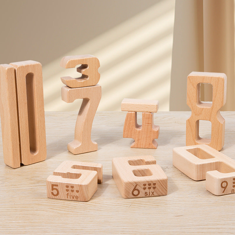 Children's Montessori Digital Building Blocks