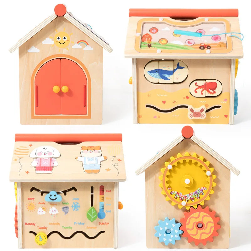 Wooden Multifunctional Treasure Box