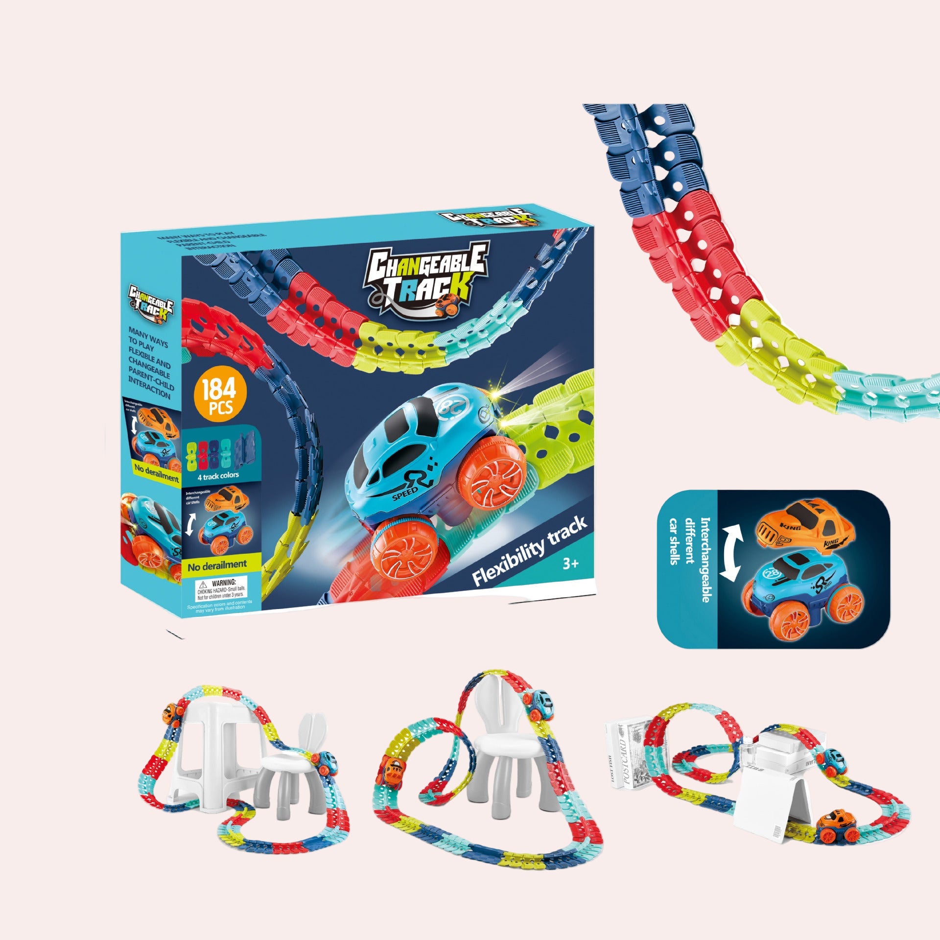 Children's Educational Electric Train Set