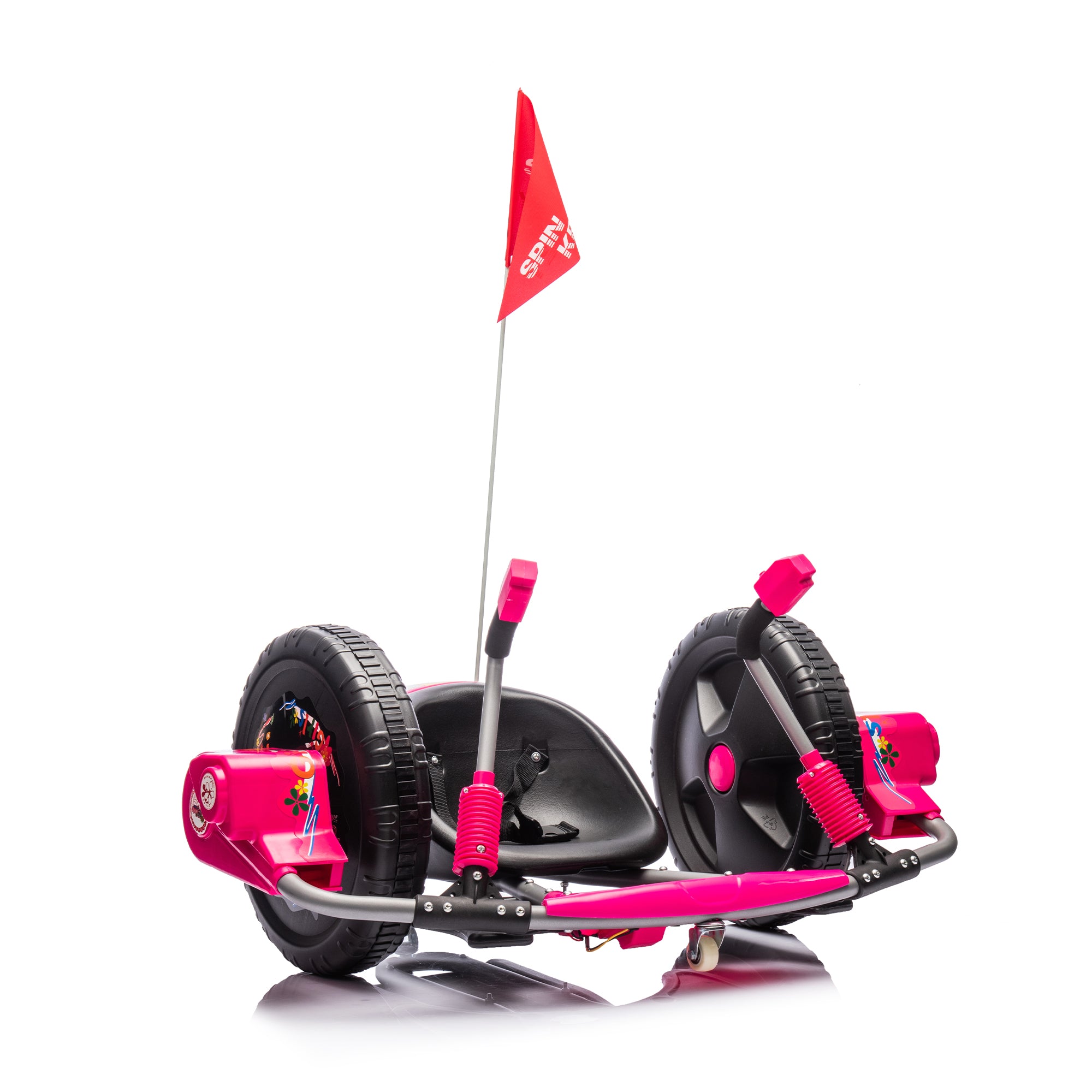 12V Kids Ride-On Electric Toy Car in Pink