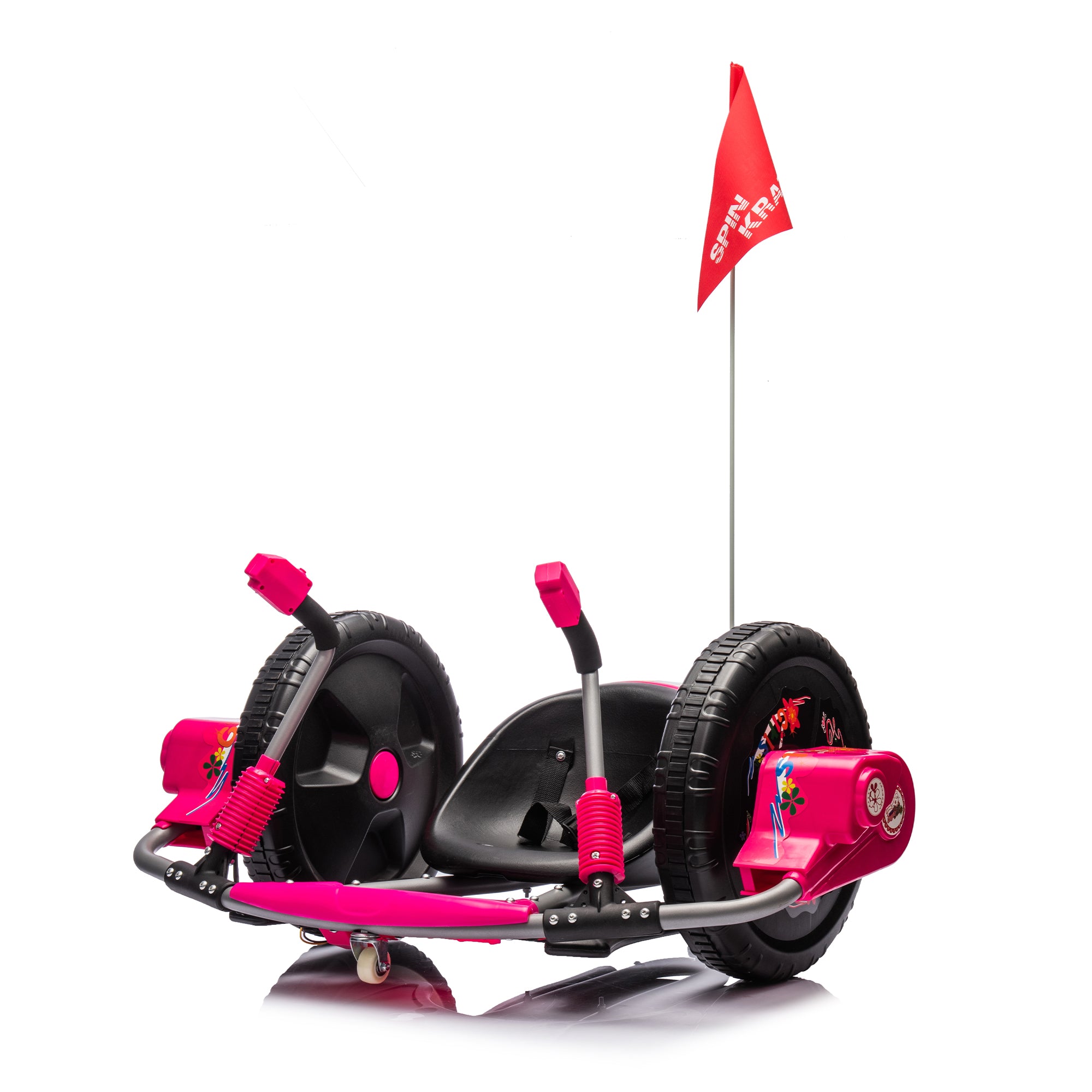 12V Kids Ride-On Electric Toy Car in Pink