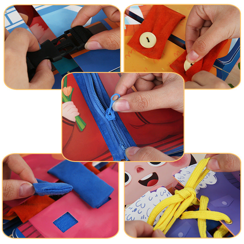 Children's Multi-Layer Busy Board