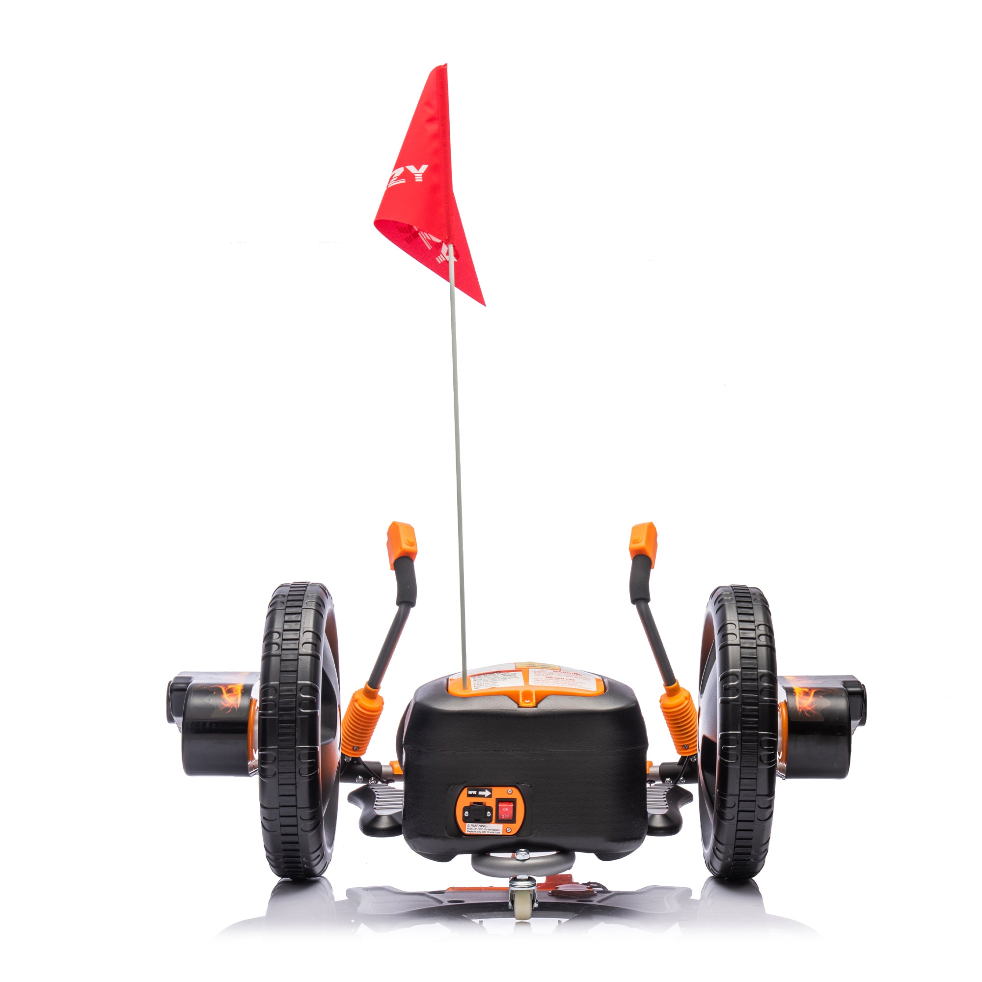 12V Kids Ride-On Electric Toy Car in Orange