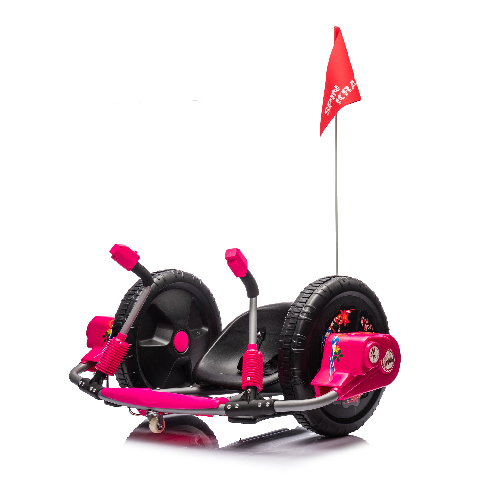 12V Kids Ride-On Electric Toy Car in Pink