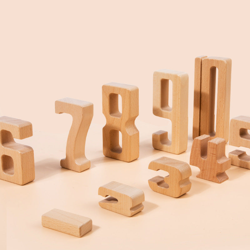 Children's Montessori Digital Building Blocks